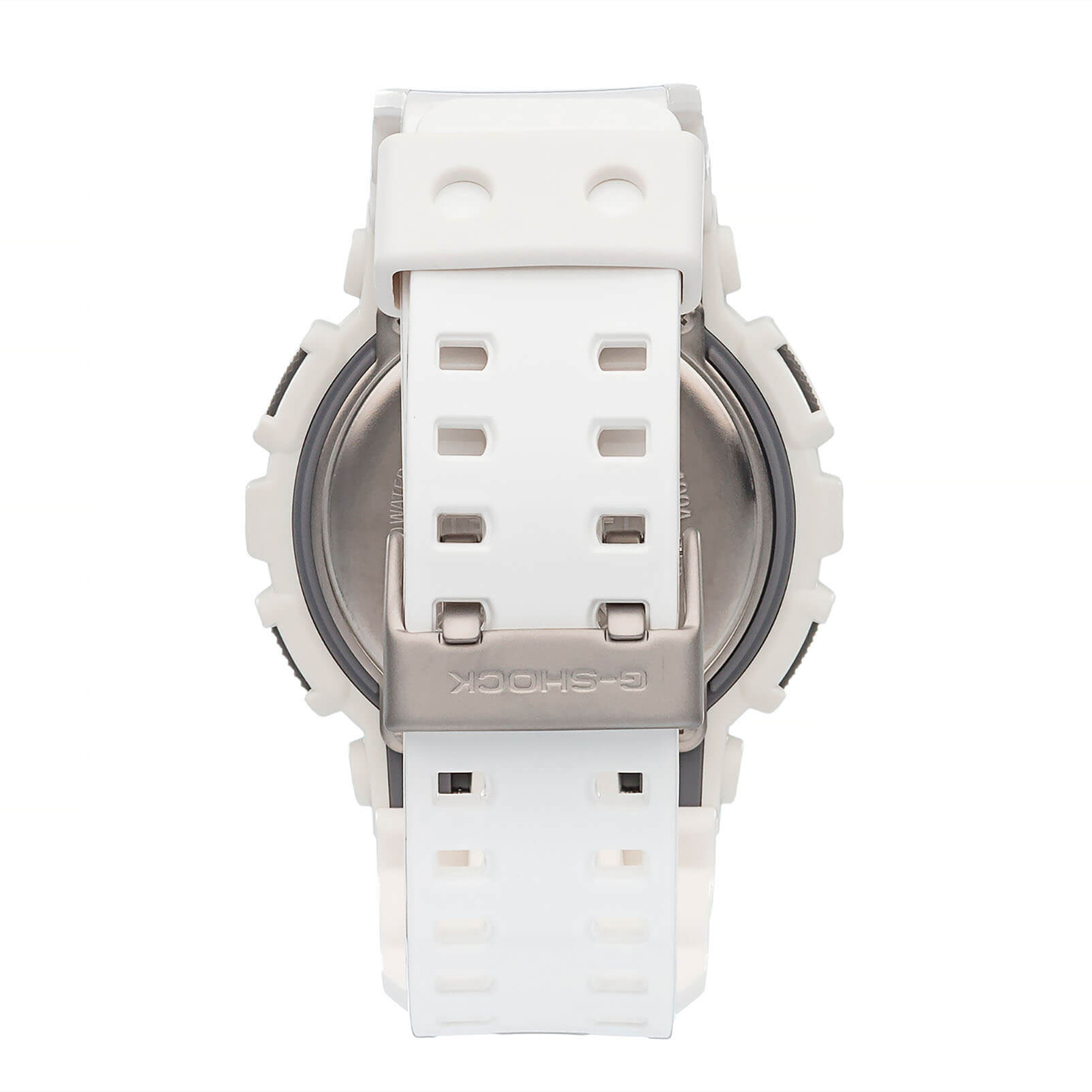 Casio Casio G-Shock GA-100A-7A, g-shock япония мужские часы на браслете пластик боковой вид