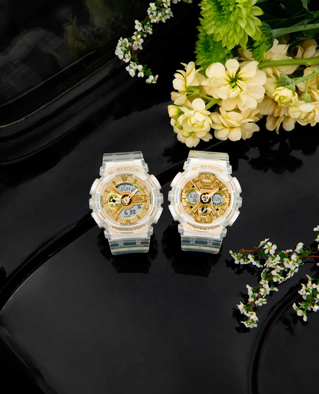 Casio Casio G-Shock GMA-S120SG-7ADR (GMA-S120SG-7AER)  - задняя крышка пластик корпуса, япония часы