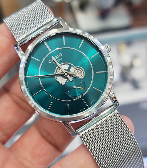 Casio Casio Collection MTP-B130M-3AVDF (MTP-B130M-3A) , наручные мужские часы фото под углом