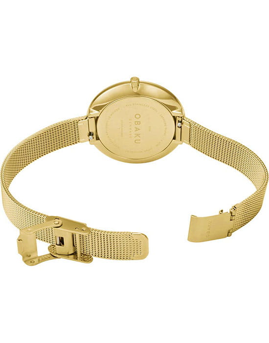 Оригинальные часы Obaku Obaku V227LXGIMG кварцевые калибр механизма miyota общий вид