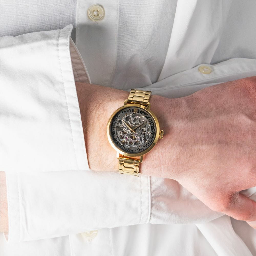 Pierre Lannier Pierre Lannier Automatic 142G532,  франция женские часы на браслете нержавеющая сталь с pvd-покрытием боковой вид