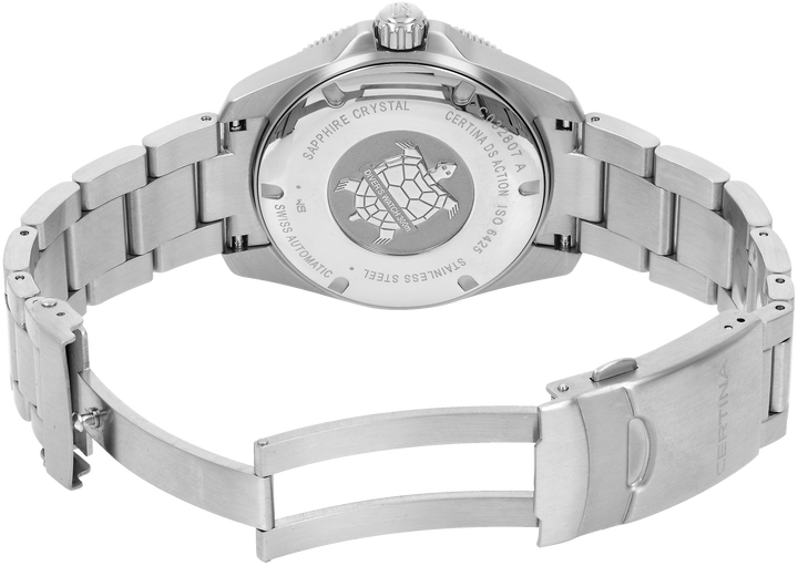 Оригинальные часы Certina Certina DS Action Diver Powermatic 38 MM C032.807.11.051.00 механические калибр механизма powermatic 80.611 общий вид