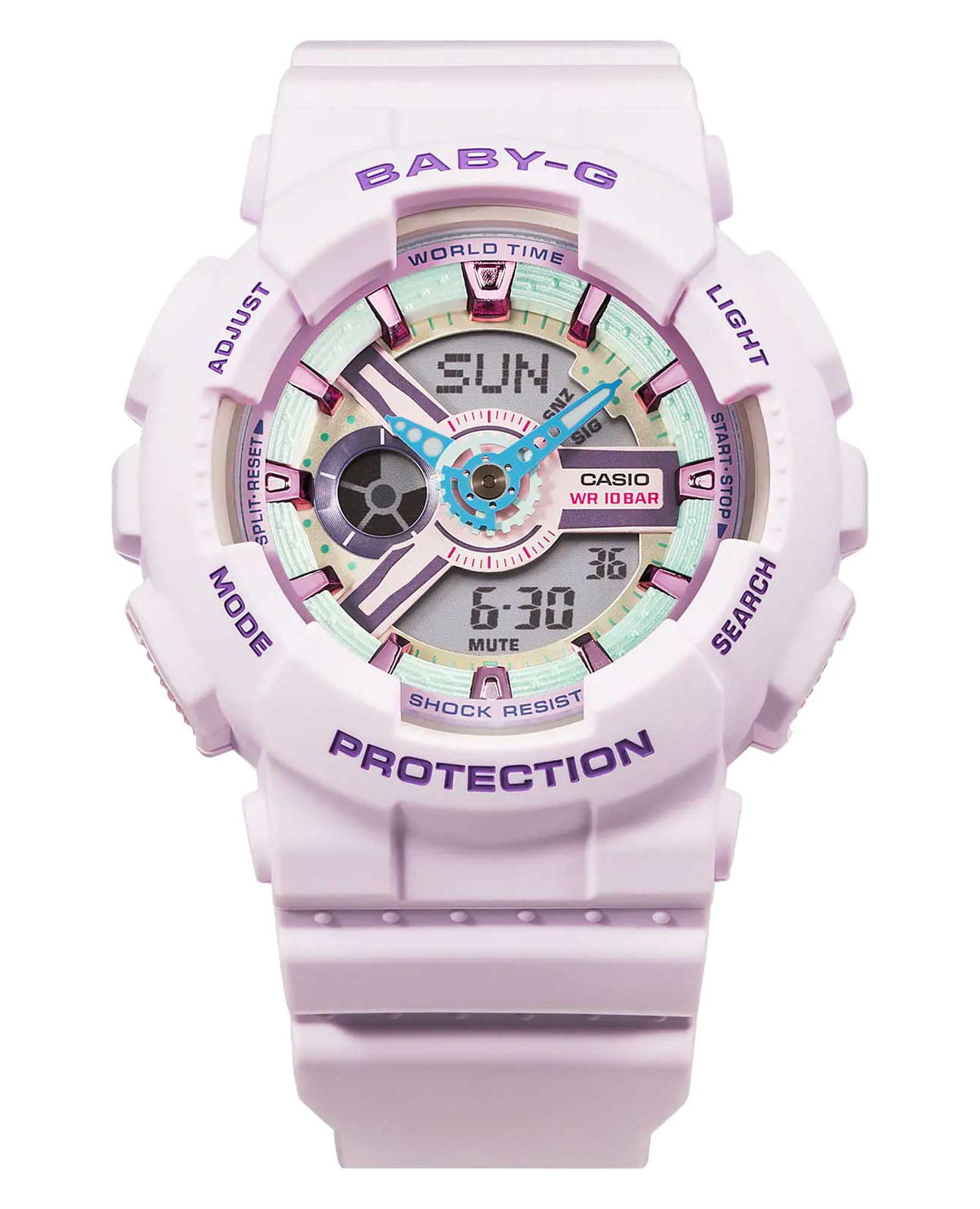 Casio Casio Baby-G BA-110XPM-6ADR  - задняя крышка пластик корпуса, япония часы
