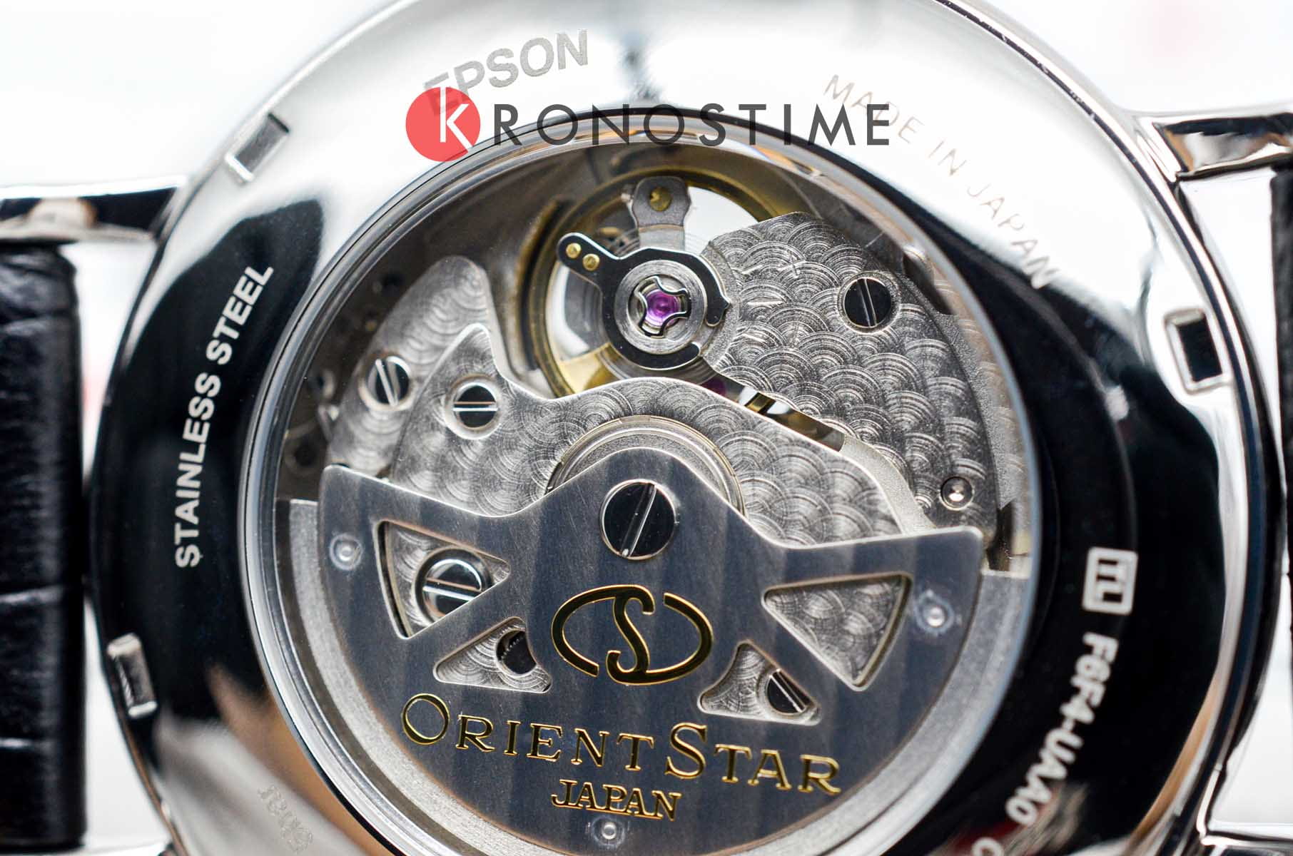 Orient Orient Star RE-AV0002S (RK-AV0002S) мужские часы антрацитовый циферблат на запястье