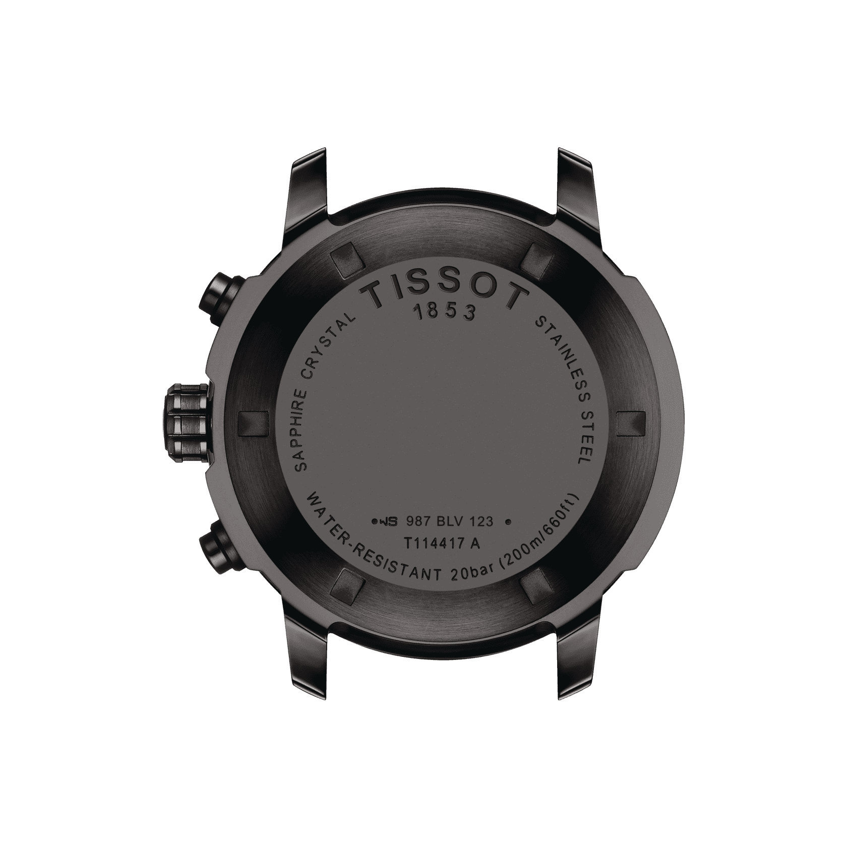 Tissot Tissot PRC 200 Chronograph T114.417.33.057.00 мужские часы черный циферблат на запястье