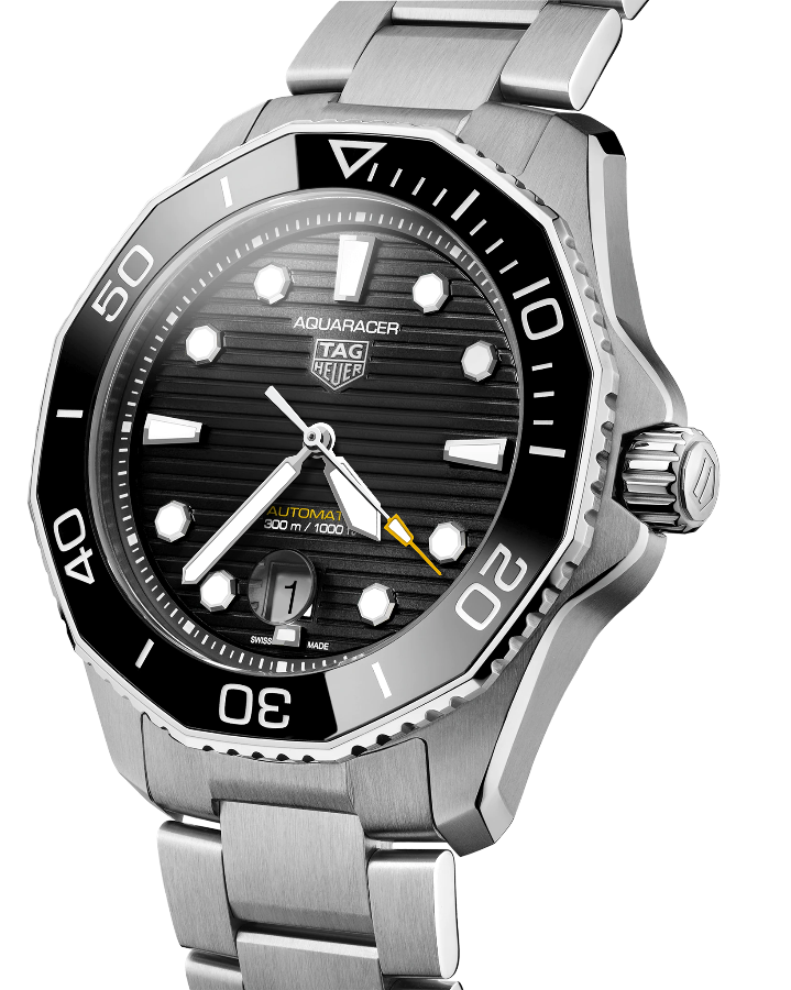 TAG Heuer TAG Heuer Aquaracer Professional 300 WBP201A.BA0632 мужские часы черный циферблат на запястье