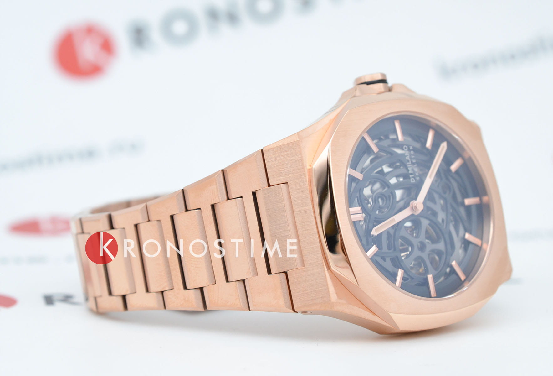 D1 Milano D1 Milano Skeleton SKBJ12 мужские часы черный циферблат на запястье