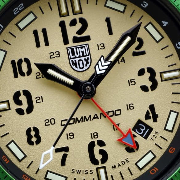 Оригинальные часы Luminox Luminox Commando Raider XL.3337 кварцевые калибр механизма ronda 515.24h общий вид