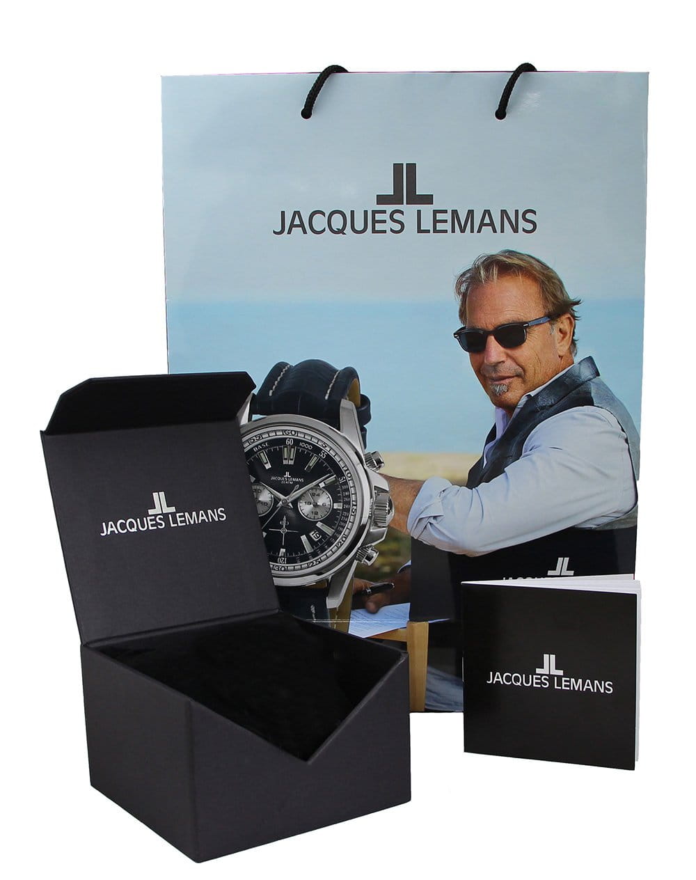 Jacques Lemans Jacques Lemans Sport 1-2117P  - задняя крышка сталь корпуса, австрия часы