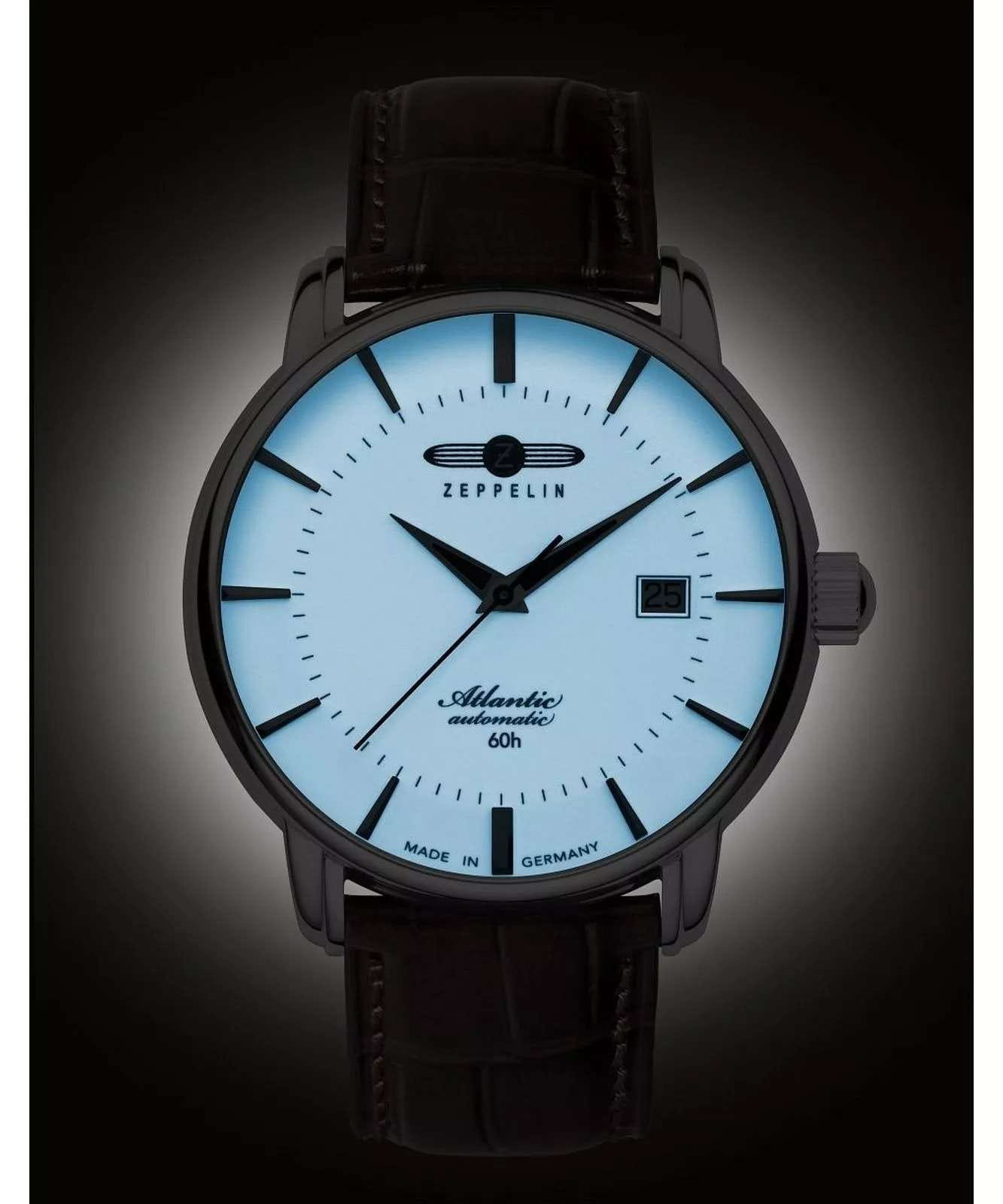 Zeppelin Zeppelin Atlantic 84605  — детали корпуса и кожаный