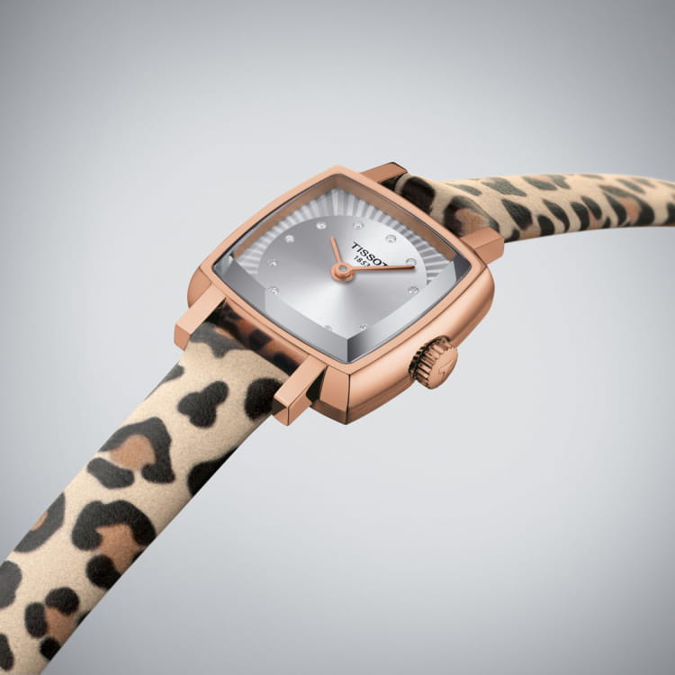 Tissot Tissot Lovely T058.109.37.036.00, t-lady швейцария женские часы на браслете тканевый боковой вид