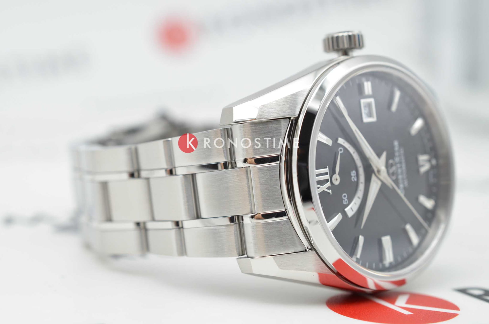 Orient Orient Star RE-AU0004B (RK-AU0004B) мужские часы черный циферблат на запястье