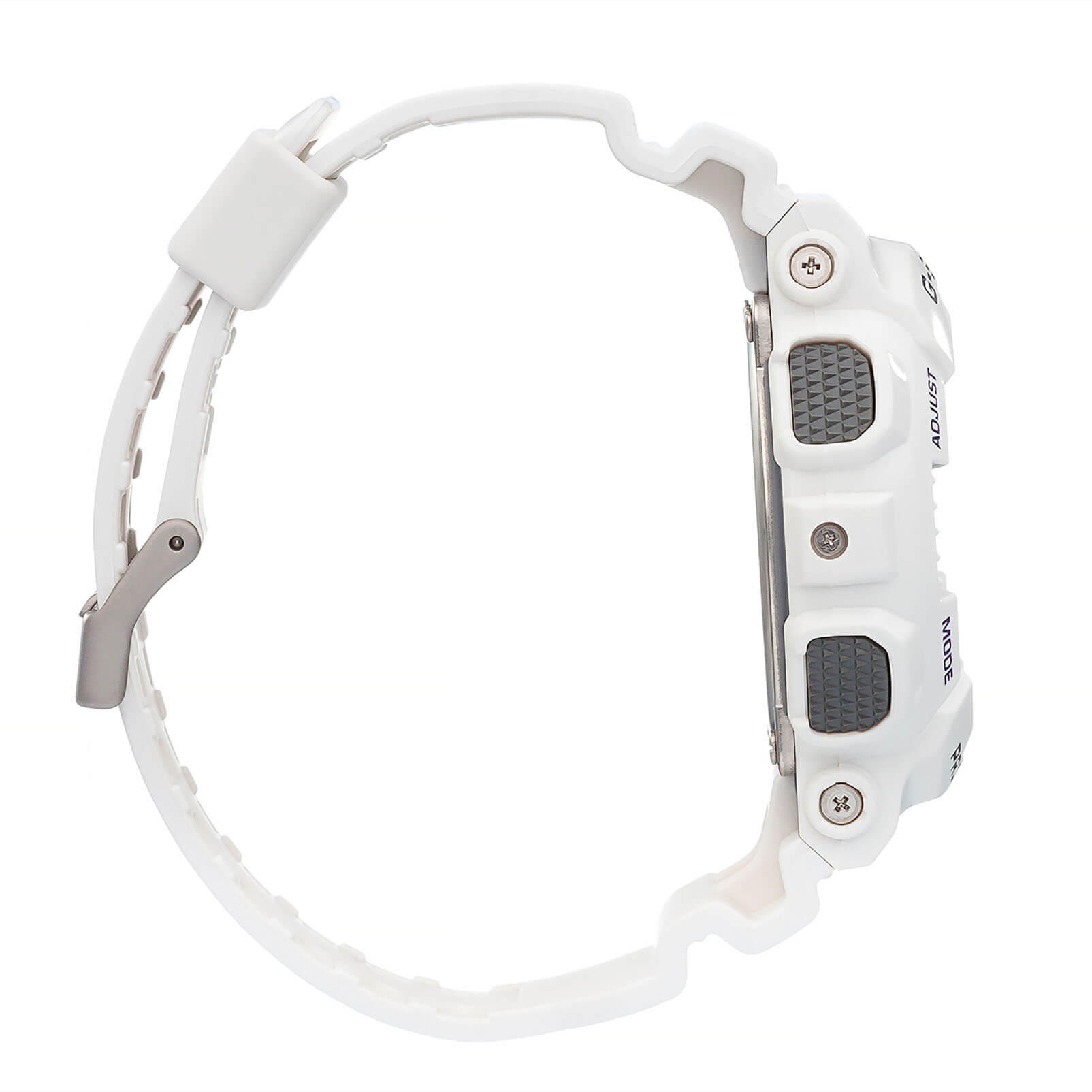 Casio Casio G-Shock GA-100A-7A мужские часы белый циферблат на запястье