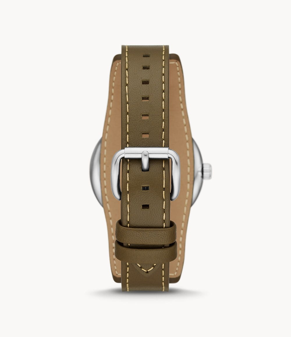 Fossil Fossil Airlift BQ2734,  сша мужские часы на браслете кожаный боковой вид