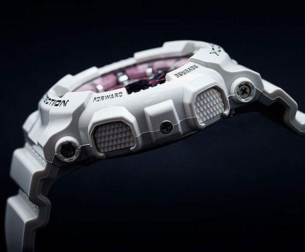 Casio Casio G-Shock GMA-S110MP-7A, g-shock япония женские часы на браслете пластик боковой вид