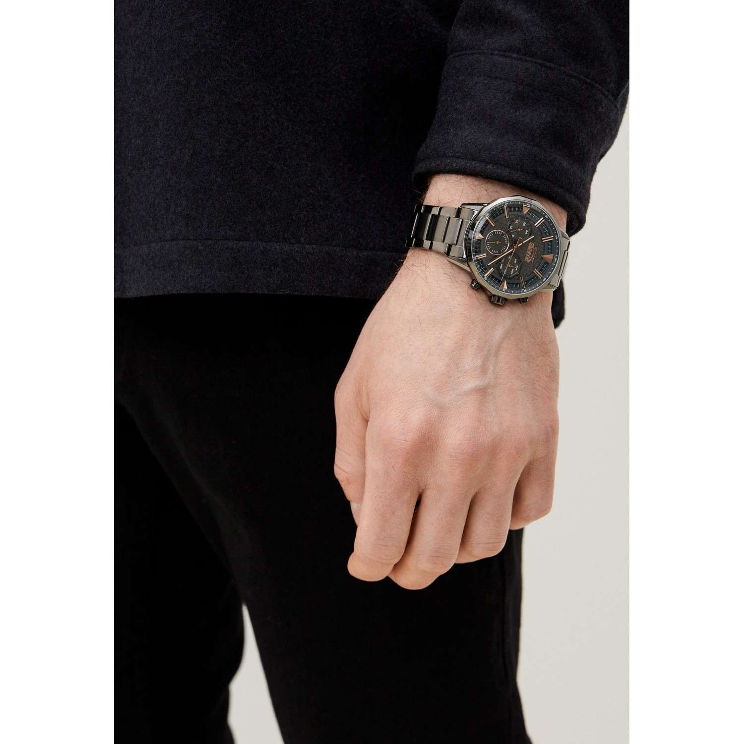 Slazenger Slazenger SL.09.2216.2.02  — детали корпуса и нержавеющая сталь с ip-покрытием