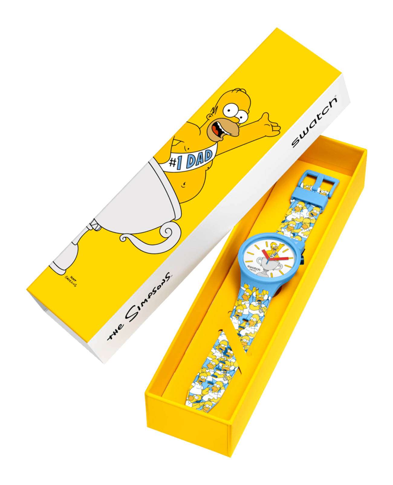 Swatch Swatch Big Bold Biosourced Standard SB05Z100 женские часы белый циферблат на запястье