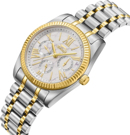 Оригинальные часы Slazenger Slazenger SL.09.2343.4.03 кварцевые калибр механизма vx3je1 общий вид