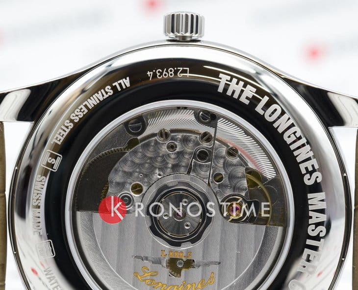 Оригинальные часы Longines Longines Master Collection L2.893.4.59.2 механические калибр механизма l888 общий вид