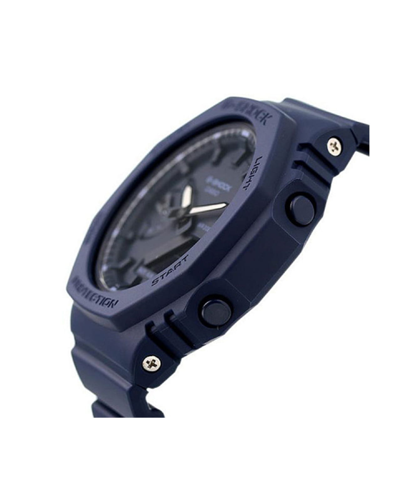 Casio Casio G-Shock GMA-S2100BA-2A1 женские часы синий циферблат на запястье