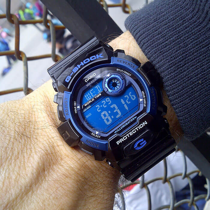 Оригинальные часы Casio Casio G-Shock G-8900A-1 электронные калибр механизма  общий вид