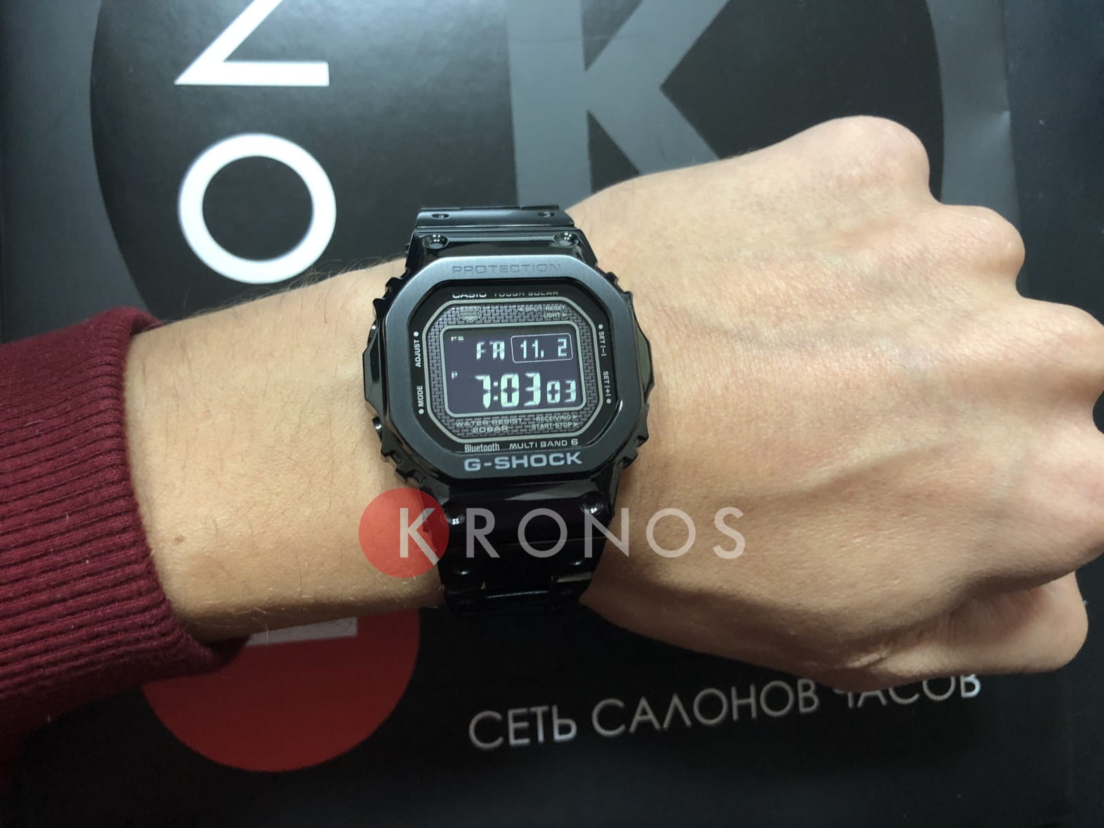 Casio Casio G-Shock GMW-B5000GD-1 GMW-B5000GD-1ER оригинальные мужские часы в комплекте с коробкой
