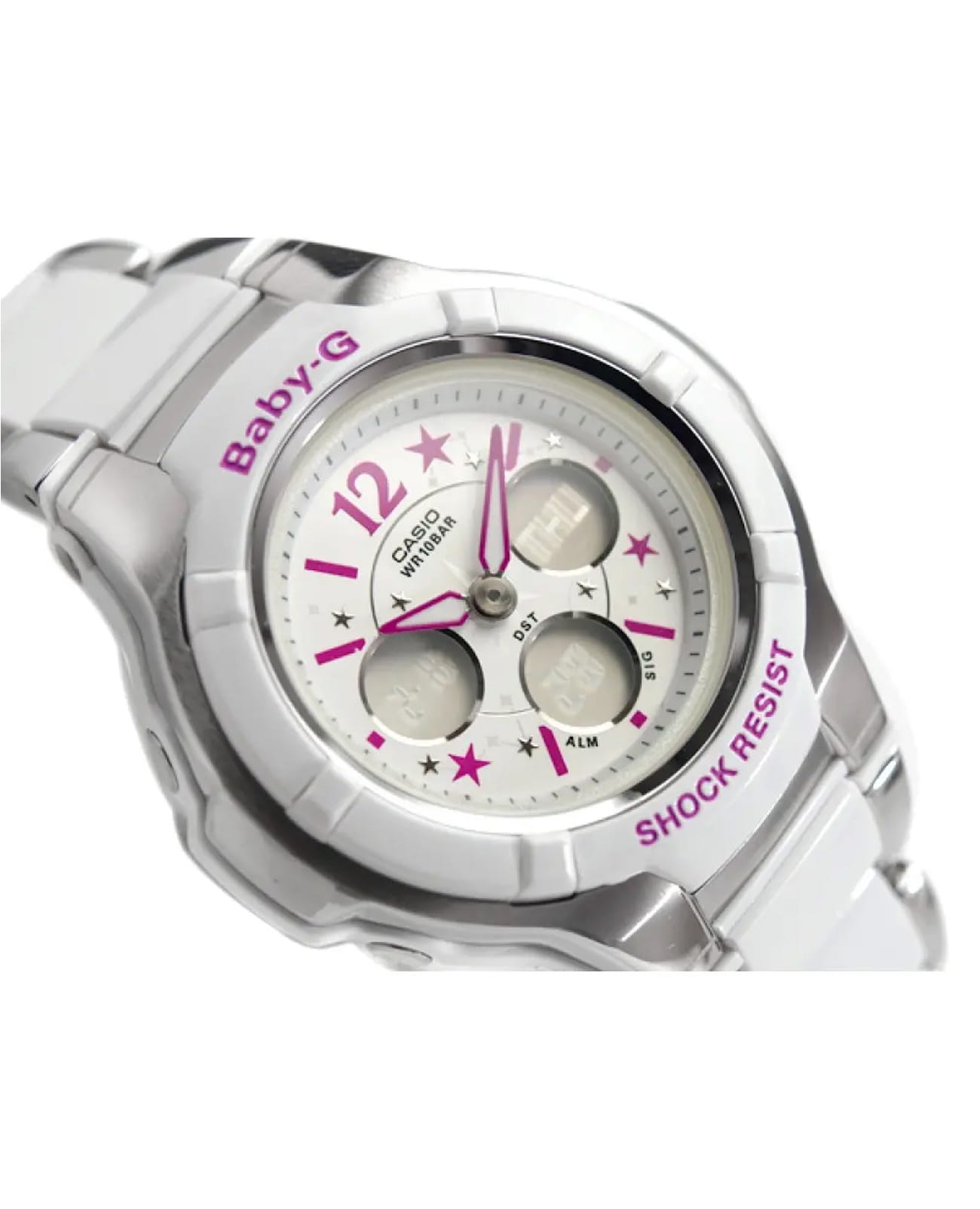 Casio Casio Baby-G BGA-120C-7B2 , наручные женские часы фото под углом