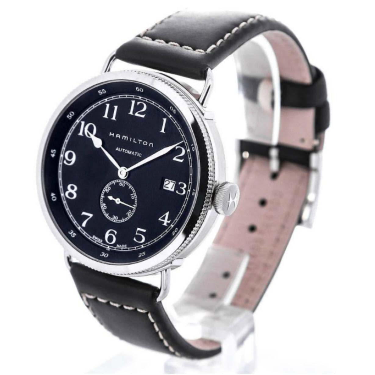 Hamilton Hamilton Khaki Navy Pioneer Small Second Auto H78415733 , наручные мужские часы фото под углом