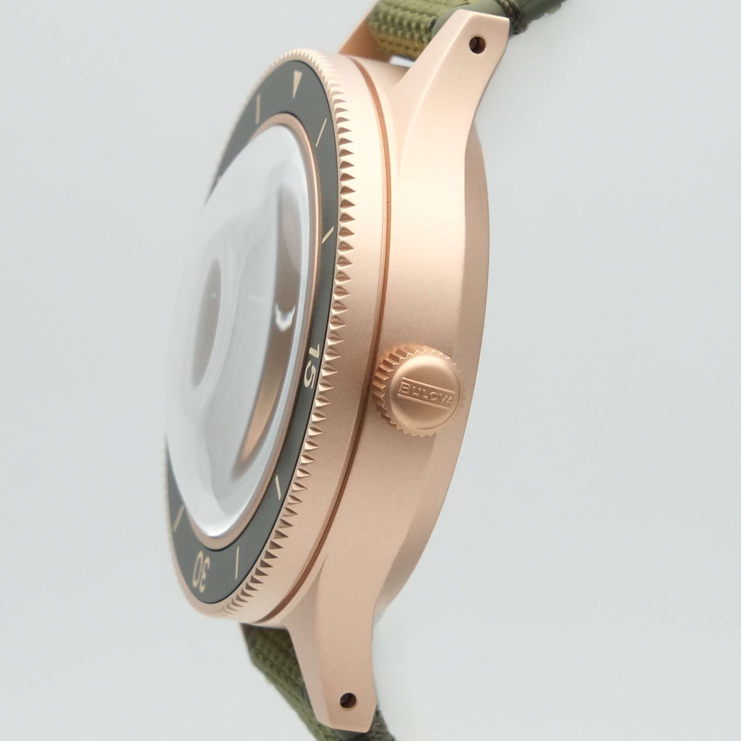 Оригинальные часы Bulova Bulova Mil-Ships 98A324 механические калибр механизма  общий вид