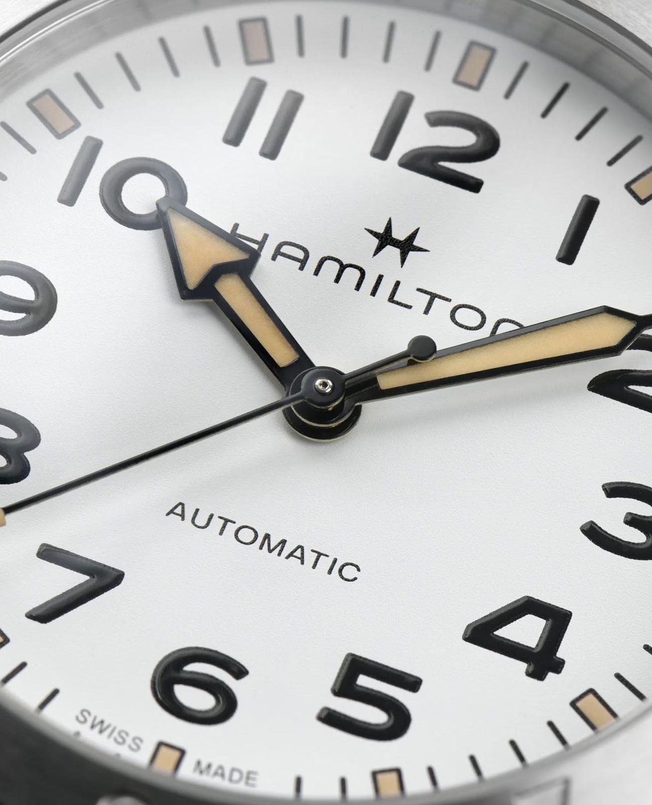 Hamilton Hamilton Khaki Field Expedition Auto H70225510, khaki field швейцария мужские часы на браслете кожаный боковой вид