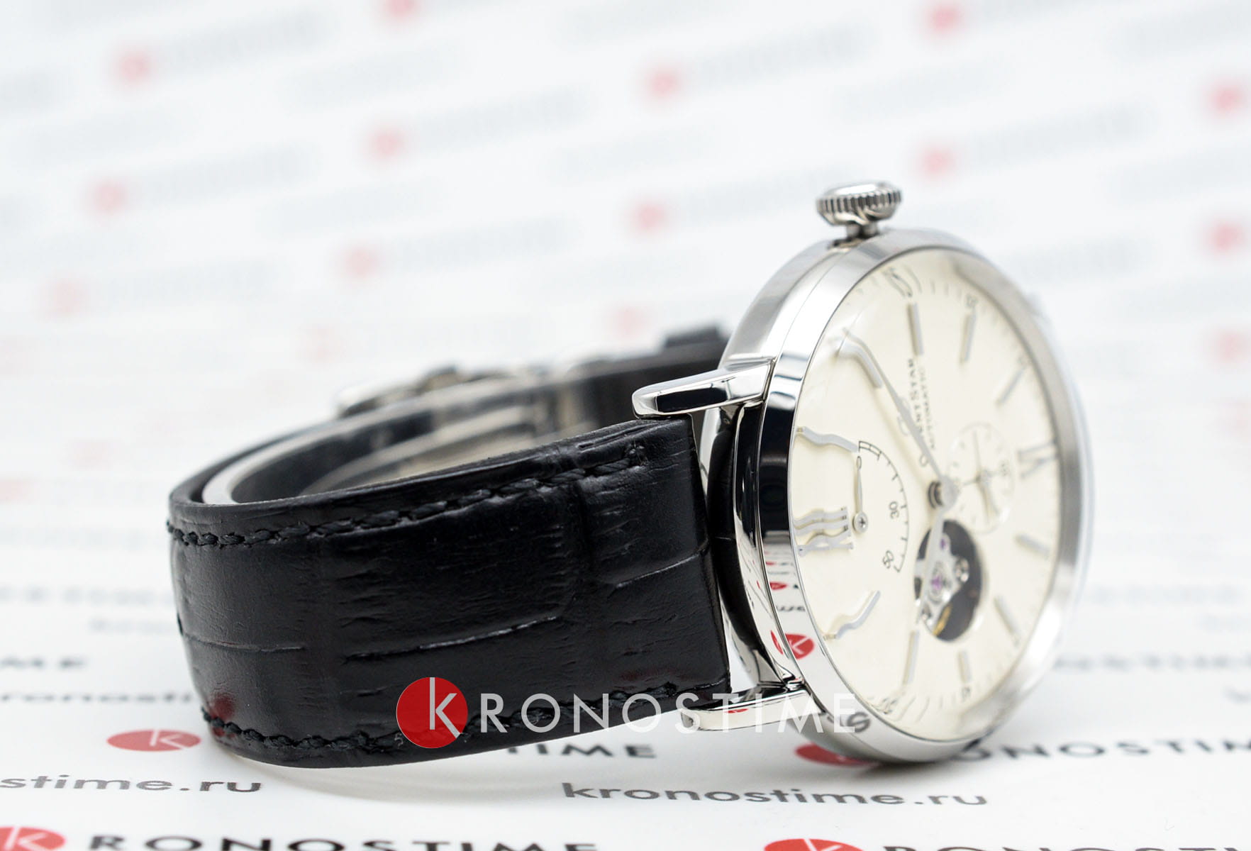 Orient Orient Star RE-AV0002S (RK-AV0002S), star япония мужские часы на браслете кожаный боковой вид