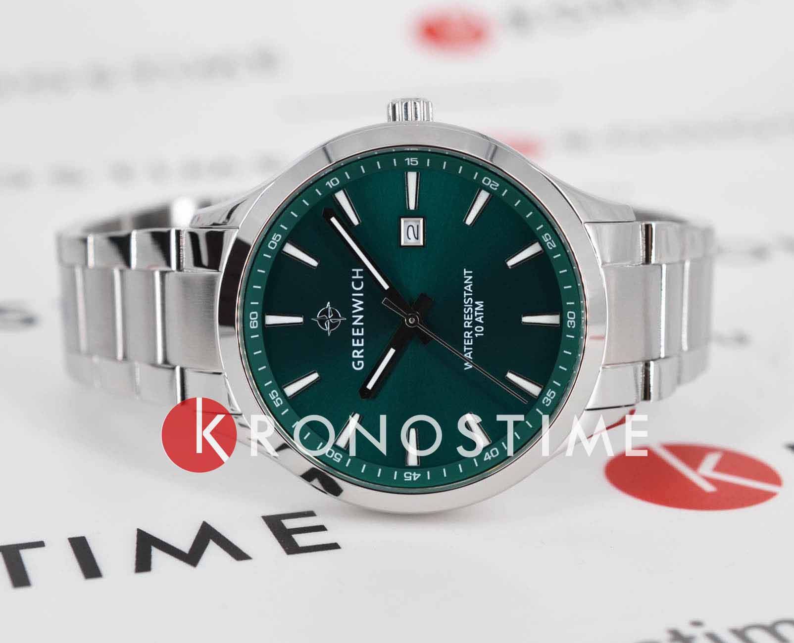 Greenwich Greenwich Helm GW 041.10.37 , наручные мужские часы фото под углом