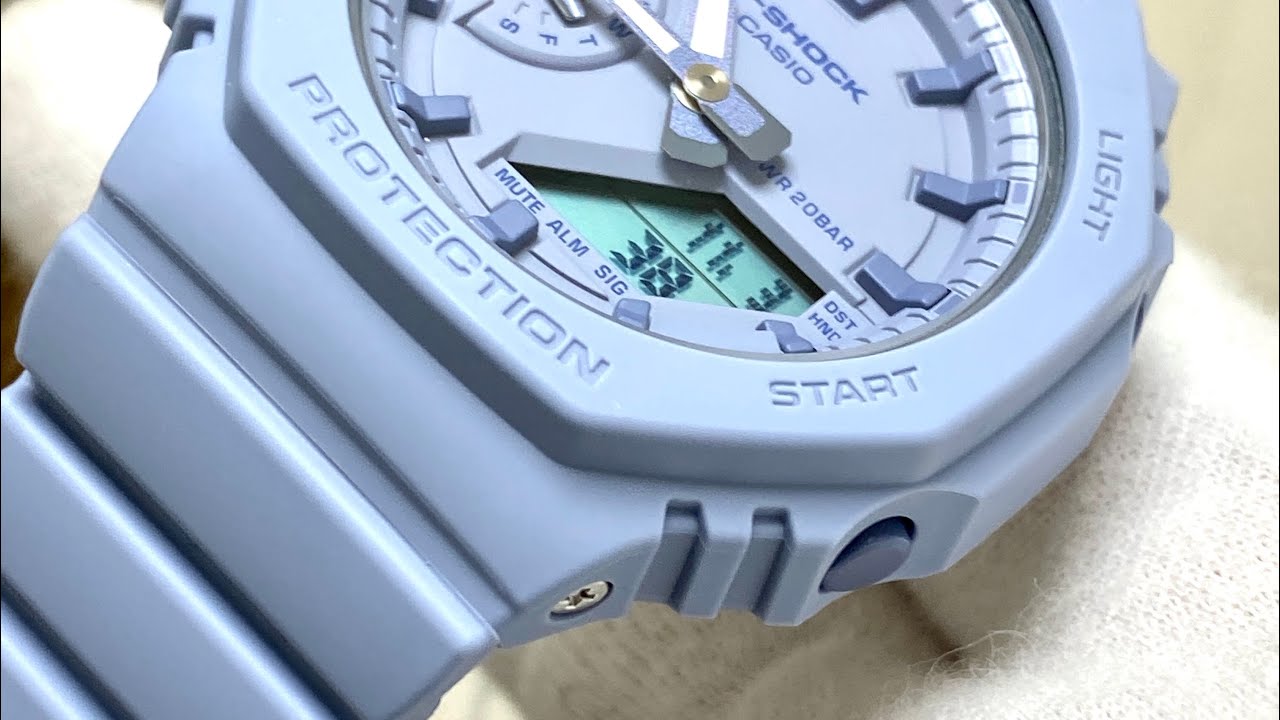 Casio Casio G-Shock GMA-S2100BA-2A2 электронные часы с аксессуарами женские часы модель GMA-S2100BA-2A2