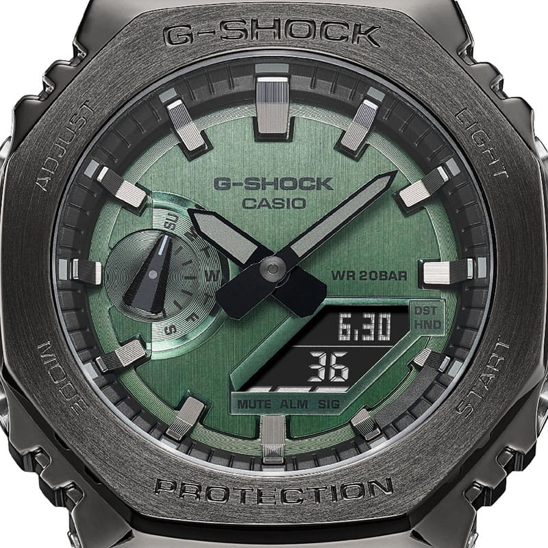 Оригинальные часы Casio Casio G-Shock GM-2100B-3AER (GM-2100B-3ADR) электронные калибр механизма  общий вид