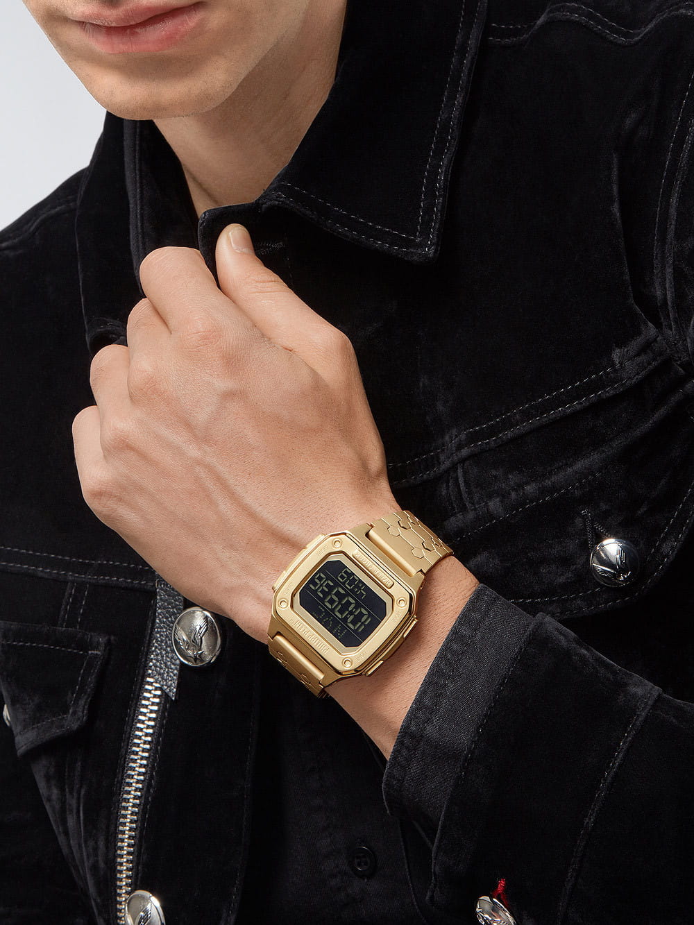 Philipp Plein Philipp Plein Hyper Shock PWHAA0621 , наручные мужские часы фото под углом