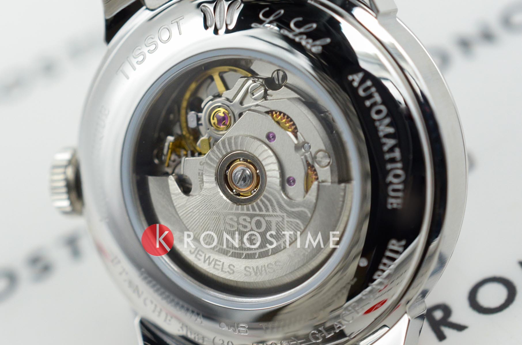 Tissot Tissot Le Locle Automatic Lady T006.207.11.058.00 Le Locle Automatic - задняя крышка металл сталь корпуса, швейцария часы