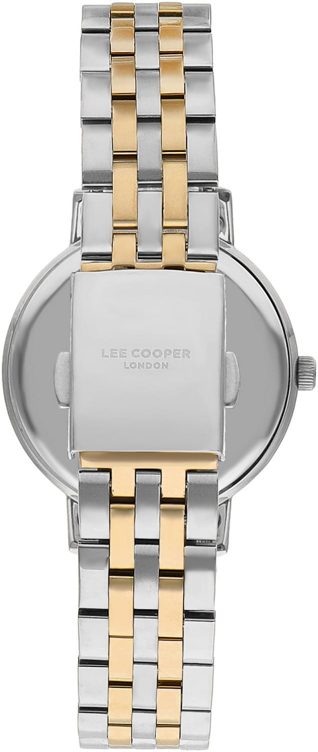 Lee Cooper Lee Cooper LC07590.210,  англия женские часы на браслете нержавеющая сталь с ip-покрытием боковой вид