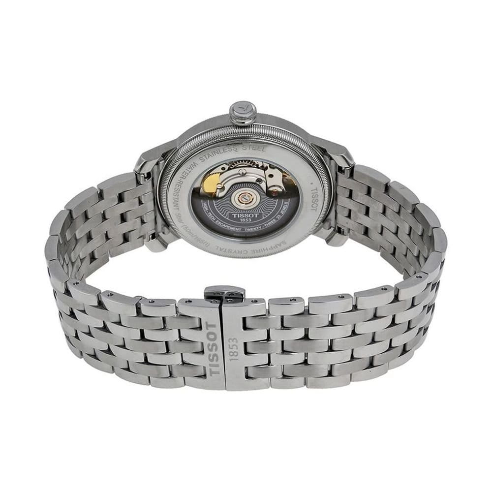 Tissot Tissot Bridgeport Powermatic 80 T097.407.11.053.00 мужские часы черный циферблат на запястье