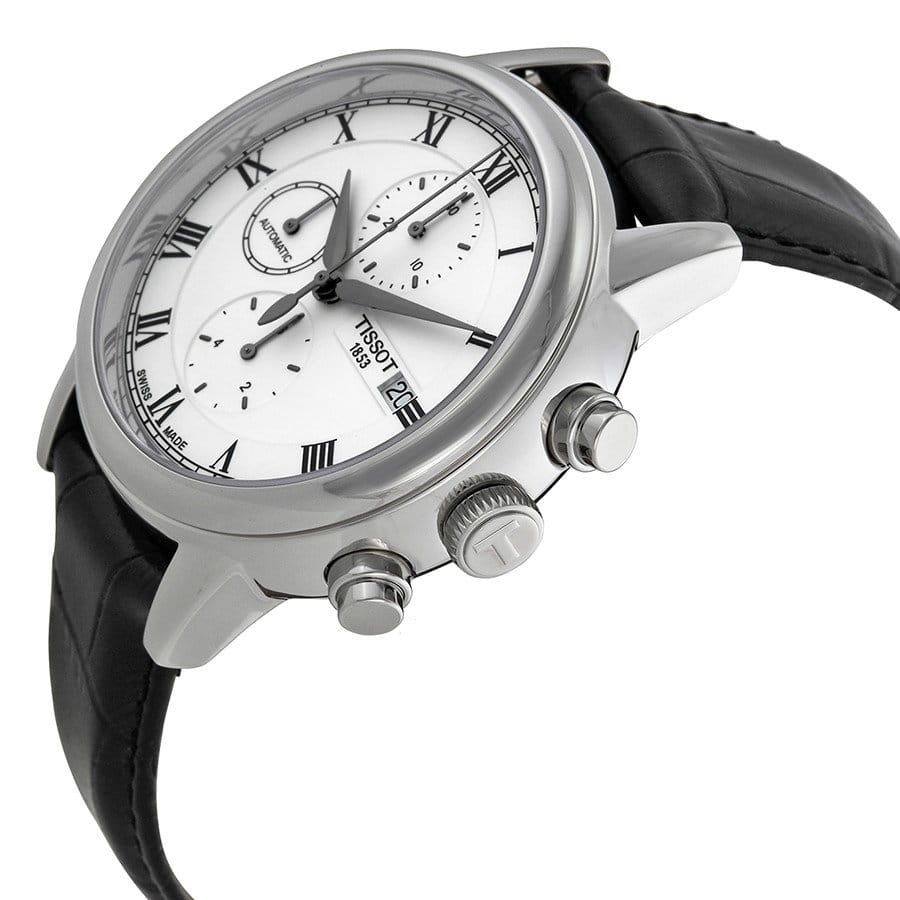 Tissot Tissot Carson Automatic Chronograph T085.427.16.013.00, t-classic швейцария мужские часы на браслете кожаный боковой вид