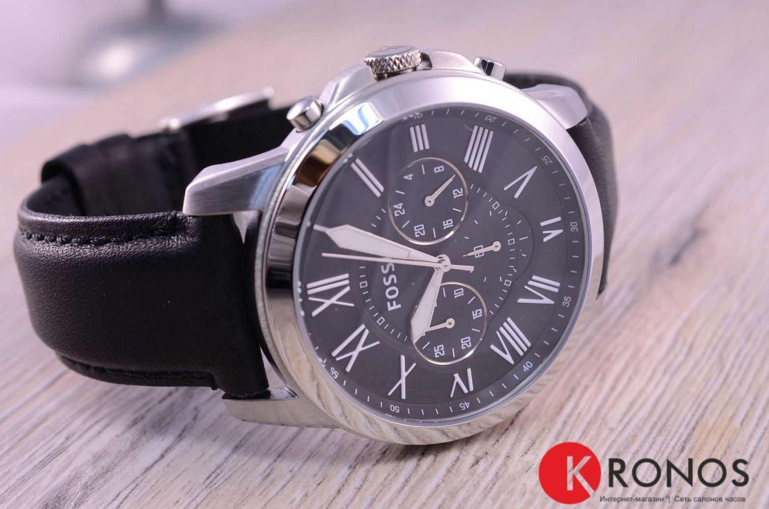 Fossil Fossil Georgia  FS4812 , наручные мужские часы фото под углом