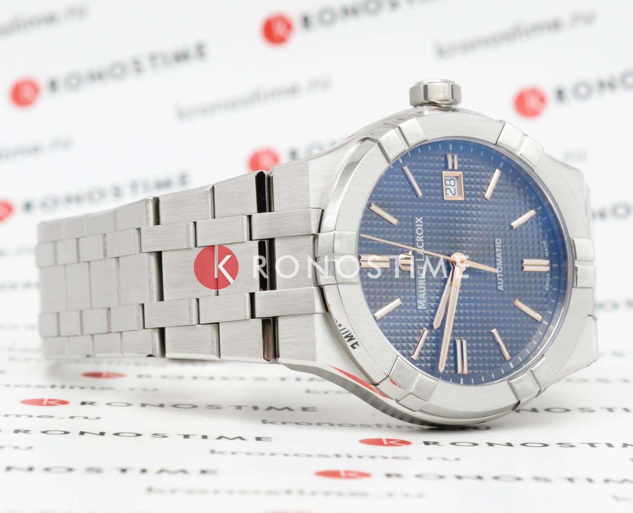 Maurice Lacroix Maurice Lacroix Aikon Automatic AI6008-SS002-331-2 мужские часы серый циферблат на запястье