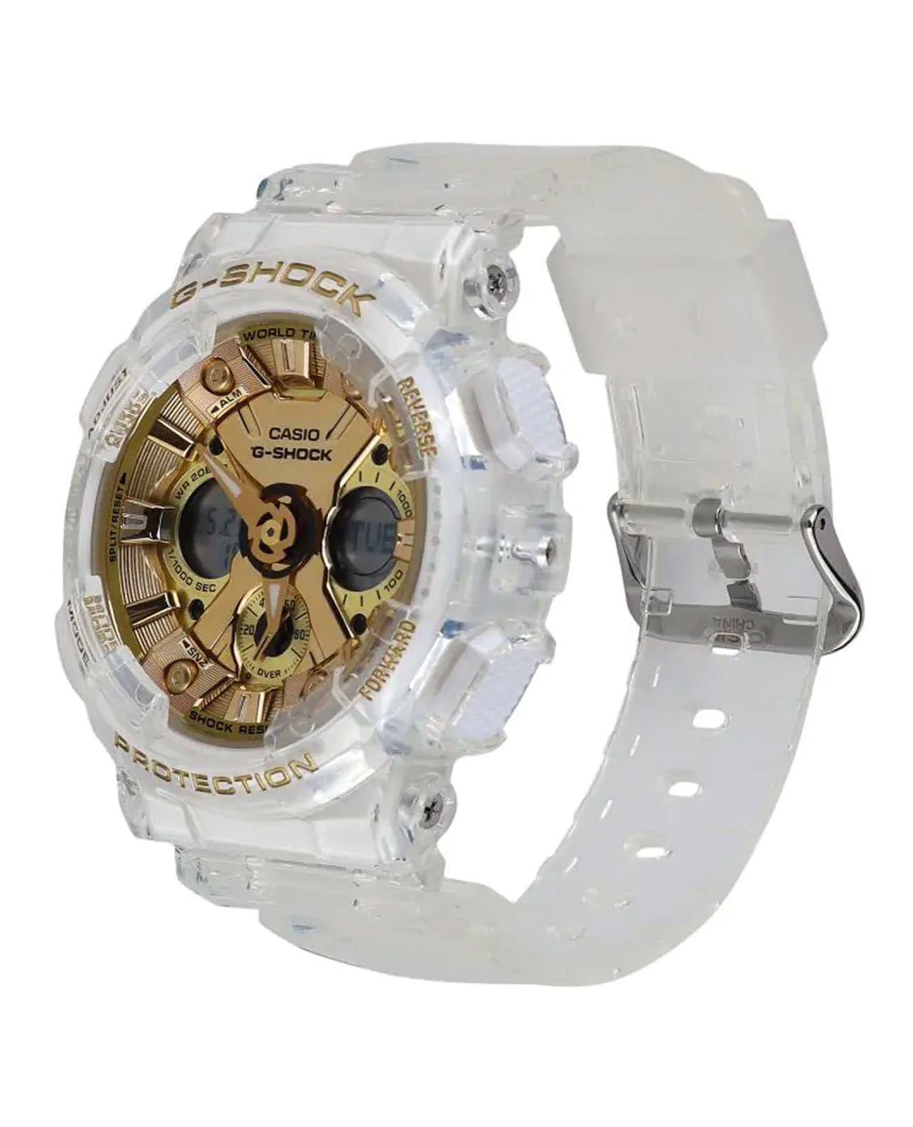 Оригинальные часы Casio Casio G-Shock GMA-S120SG-7ADR (GMA-S120SG-7AER) электронные калибр механизма  общий вид