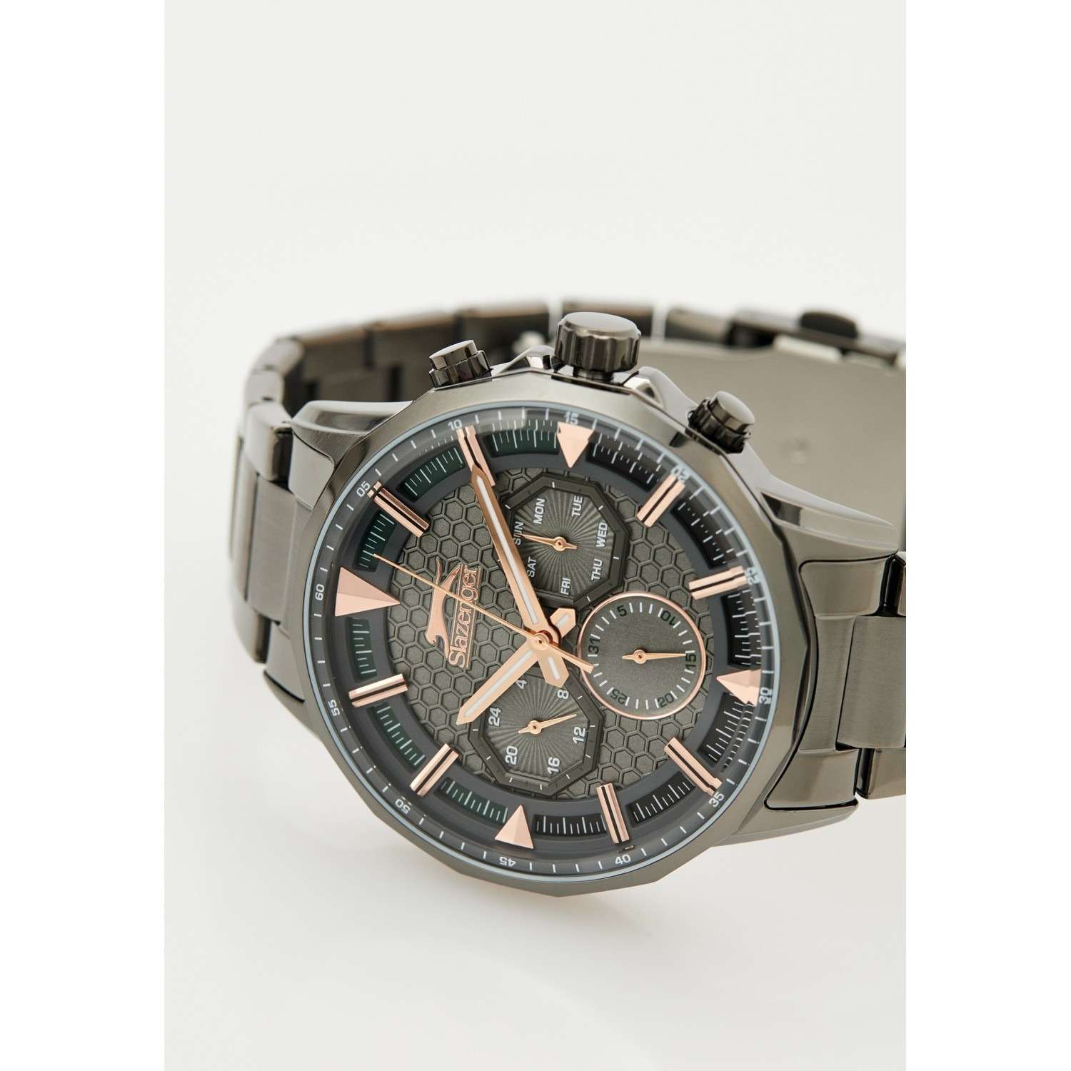 Slazenger Slazenger SL.09.2216.2.02  - задняя крышка металл сталь корпуса, англия часы