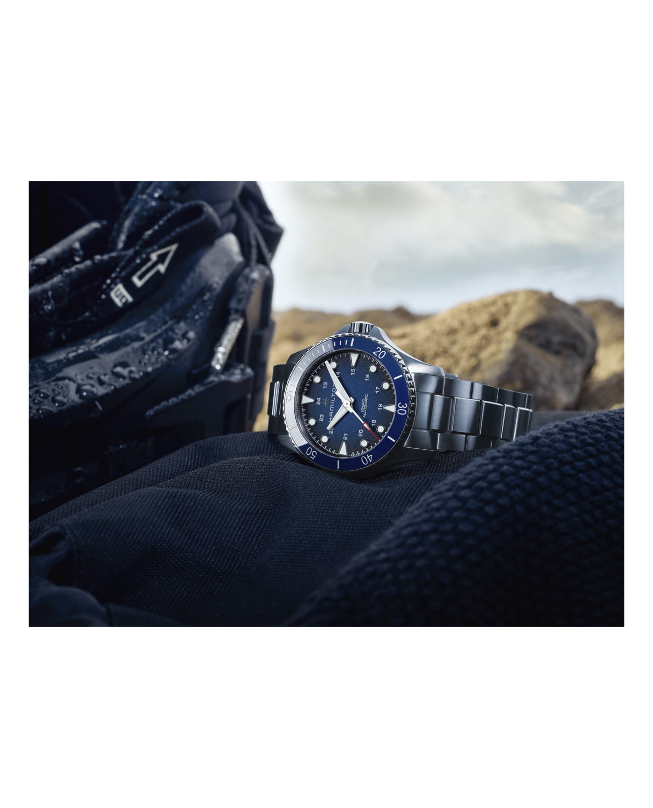 Hamilton Hamilton Khaki Navy Scuba Automatic H82505140 механические часы с аксессуарами мужские часы модель H82505140