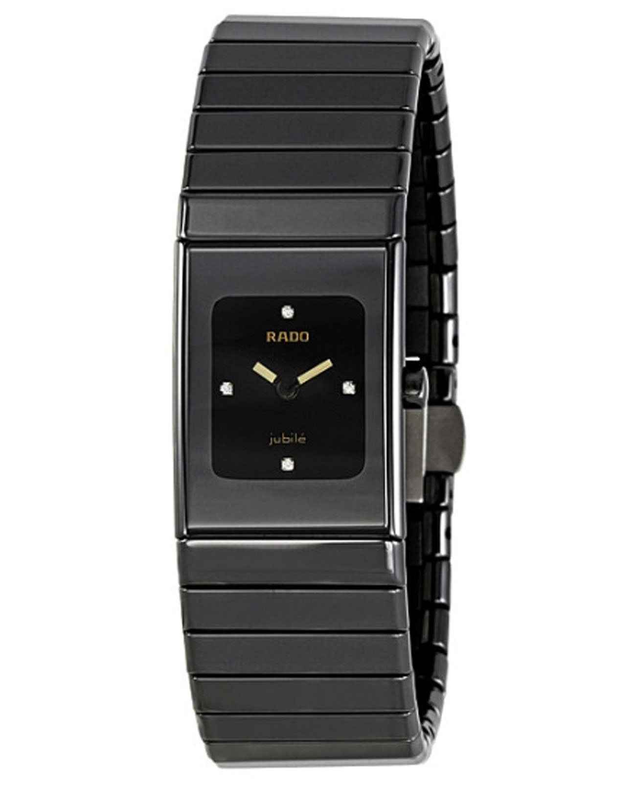 Rado Rado Ceramica R21540742, ceramica швейцария женские часы на браслете высокотехнологичная плазменная керамика боковой вид