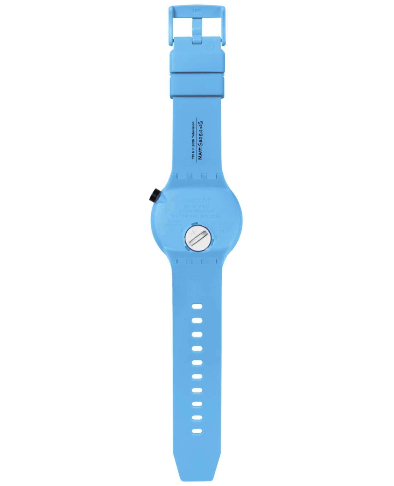 Оригинальные часы Swatch Swatch Big Bold Biosourced Standard SB05Z100 кварцевые калибр механизма  общий вид
