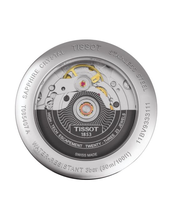 Оригинальные часы Tissot Tissot Carson Powermatic 80 T085.407.22.011.00 механические калибр механизма powermatic 80.111 общий вид