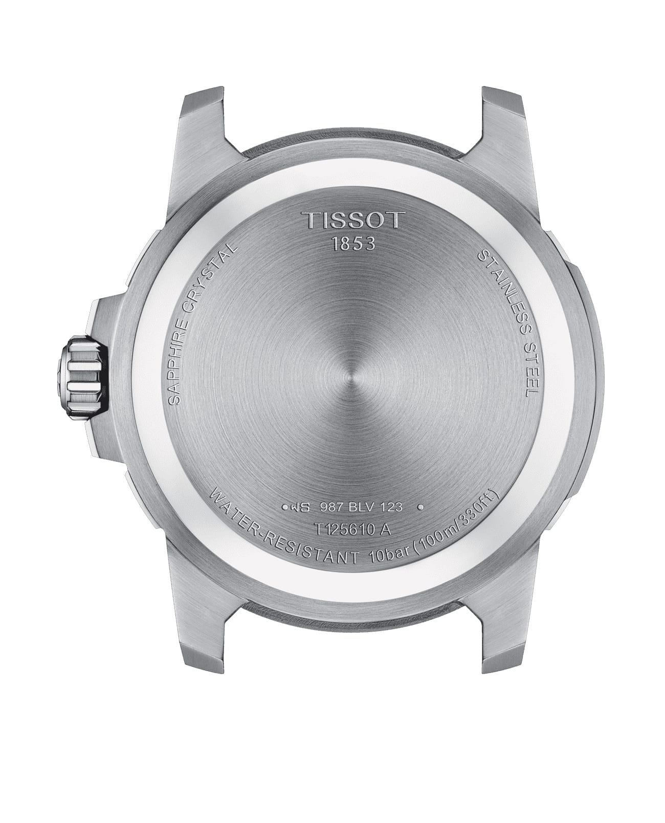 Tissot Tissot Supersport Gent T125.610.11.051.00, t-sport швейцария мужские часы на браслете нержавеющая сталь боковой вид