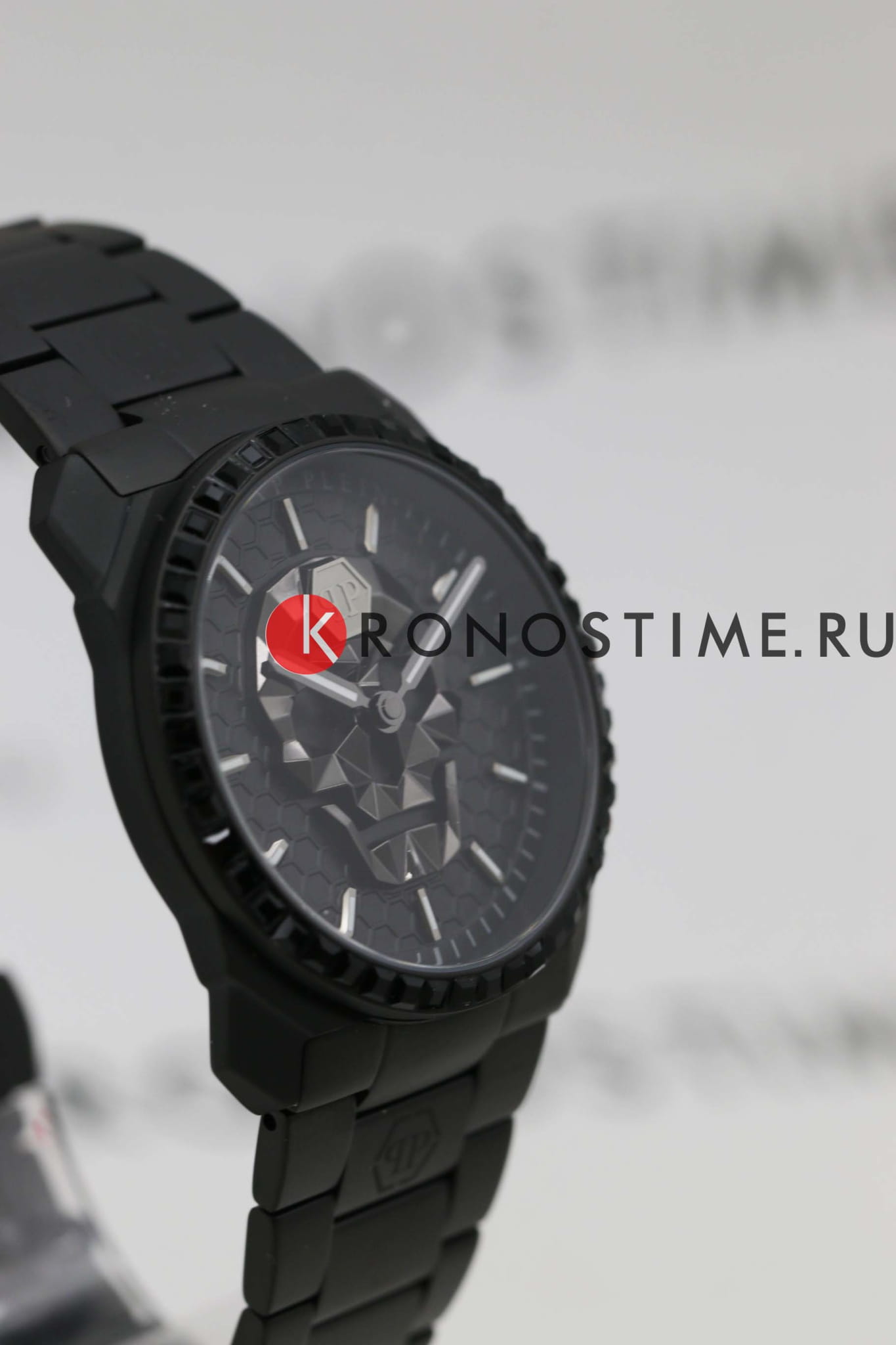 Philipp Plein Philipp Plein The Skull King PWLAA0922  - задняя крышка металл сталь корпуса, германия часы