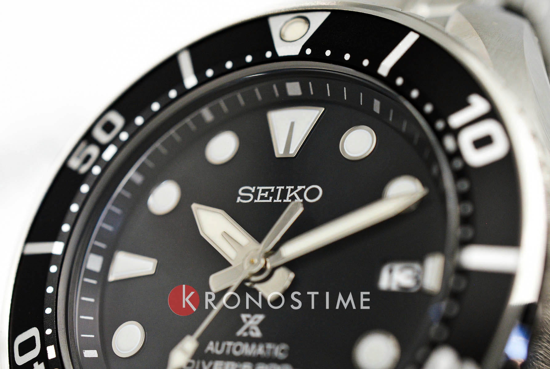 Seiko Seiko Prospex SPB101J1 механические мужские часы часы крупный план черный циферблата